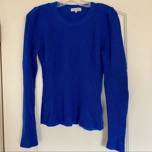 1. State Blue Knit Sweater size M